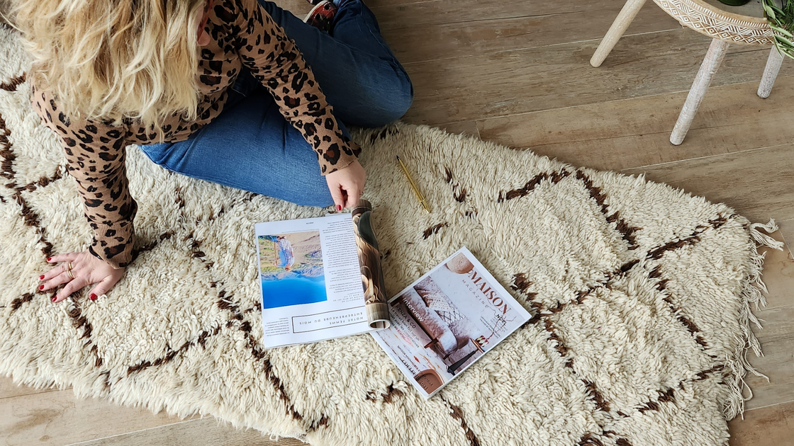 In the Spotlight How Global Media Celebrates Berber Rugs KENZA & CO