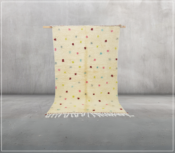 Handmade Azilal Rug, 230 x 150 cm || 7,55 x 4,92 feet,  AZ-118