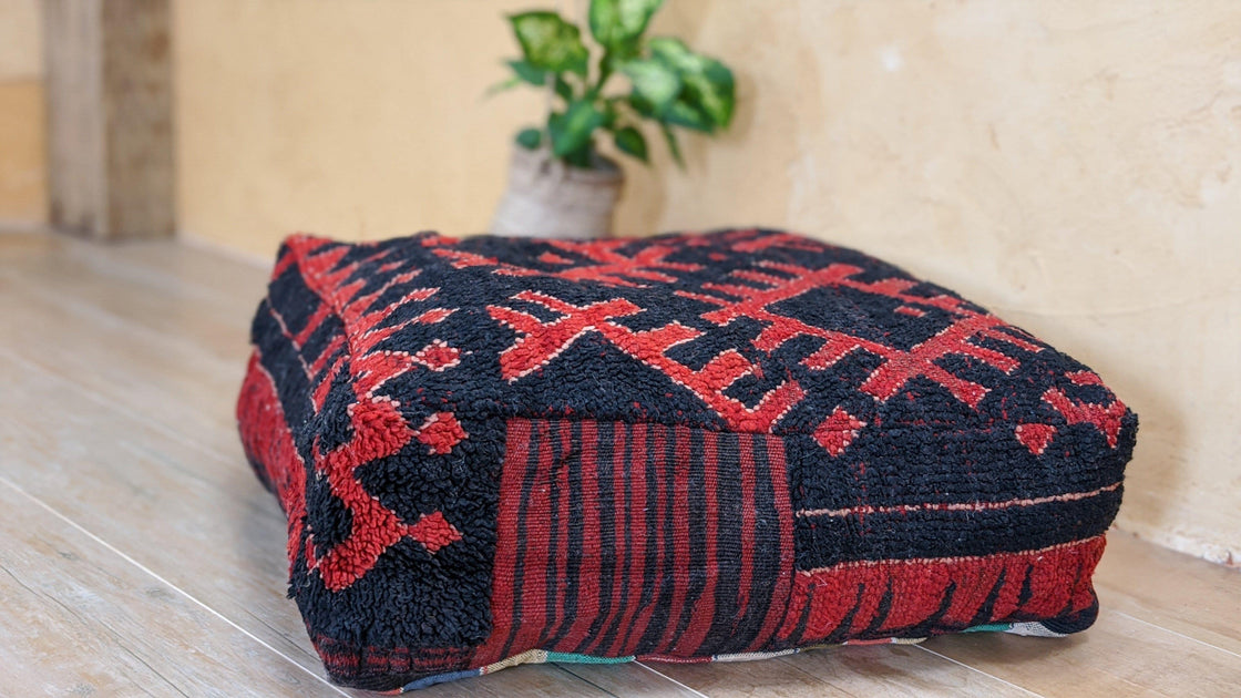 Moroccan Floor Pillow - 60 x 60 x 20 cm – KENZA & CO