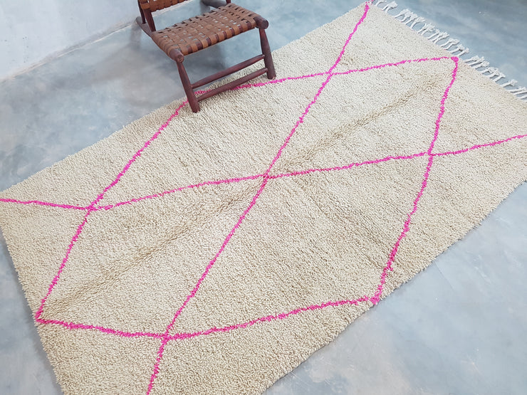 RESERVED for Declan // Beni Ouarain Rug, 265 x 150 cm || 8,69 x 4,92 feet, MS-141