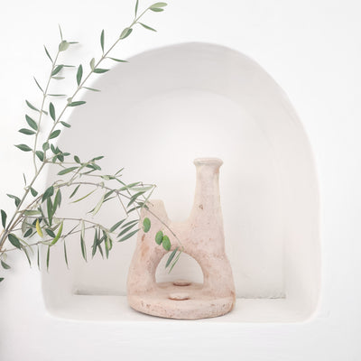 Zagora Ceramic Candle Holder - #C124