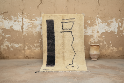 Beni Ouarain Rug, 250 x 150 cm, AZO-609