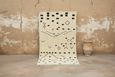 Beni Ouarain Rug, 250 x 145 cm, AZO-616