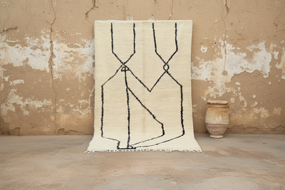 Beni Ouarain Rug, 250 x 160 cm, AZO-620