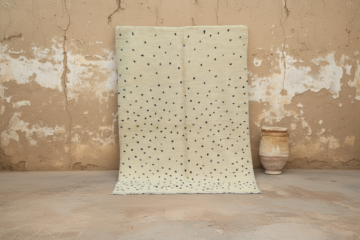 Beni Ouarain Rug, 230 x 155 cm, AZO-639