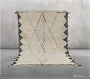 LARGE Beni Ouarain Rug, 300 x 205 cm || 9,84 x 6,73 feet, G-364