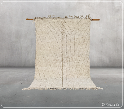 Beni Ouarain Rug, 255 x 165 cm || 8,37 x 5,41 feet, MS-309 [Pre-order]