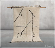 Beni Ouarain Rug, 250 x 155 cm || 8,2 x 5,09 feet, MS-368