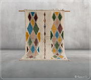 Handmade Azilal Rug, 245 x 165 cm || 8,04 x 5,41 feet, AZ-251