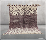 LARGE Beni Ouarain Rug, 290 x 210 cm || 9,51 x 6,89 feet, G-344