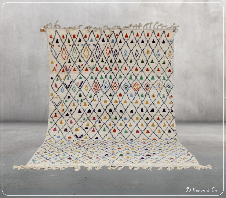 LARGE Azilal Rug, 295 x 210 cm || 9,68 x 6,89 feet, G-310