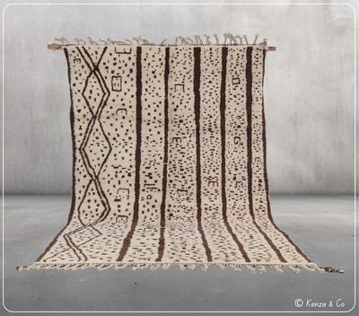 LARGE Azilal Rug, 315 x 205 cm || 10,33 x 6,73 feet, G-338