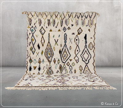 LARGE Azilal Rug, 295 x 205 cm || 9,68 x 6,73 feet, G-278