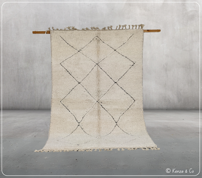 Beni Ouarain Rug, 240 x 160 cm || 7,87 x 5,25 feet, MS-312 [Pre-order]