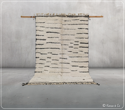 Beni Ouarain Rug, 250 x 165 cm || 8,2 x 5,41 feet, MS-332