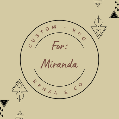 Custom Rug For Miranda
