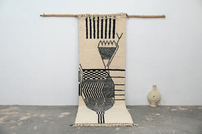 Beni Ouarain Tapijt, 295 x 90 cm, RO-222