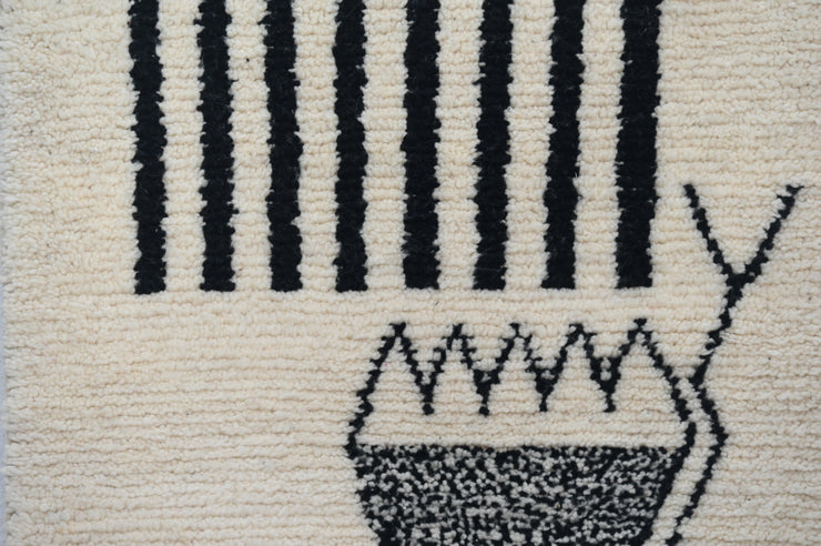 Beni Ouarain Tapijt, 295 x 90 cm, RO-222