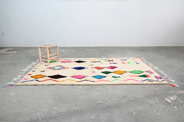 Alfombra Azilal hecha a mano, 250 x 160 cm, AZO-480