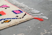 Alfombra Azilal hecha a mano, 250 x 160 cm, AZO-480