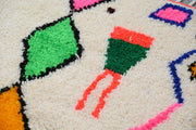 Alfombra Azilal hecha a mano, 250 x 160 cm, AZO-480