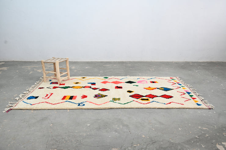 Tappeto Azilal fatto a mano, 245 x 140 cm, AZO-481