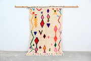 Tapis Azilal fait main, 230 x 130 cm, AZO-484
