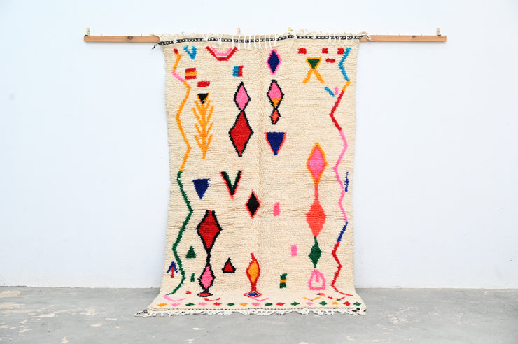 Tapis Azilal fait main, 230 x 130 cm, AZO-484