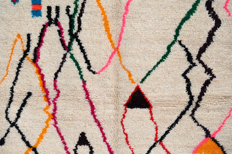 Tapis Azilal fait main, 230 x 150 cm, AZO-486
