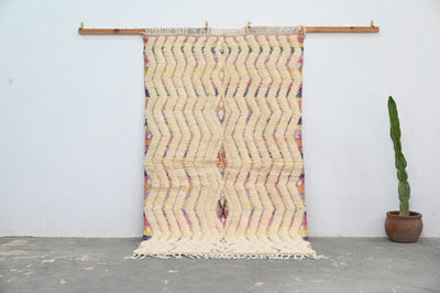 Tapis Azilal fait main, 225 x 133 cm, AZO-487