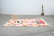 Tapis Azilal fait main, 245 x 141 cm, AZO-488