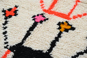 Tapis Azilal fait main, 245 x 141 cm, AZO-488