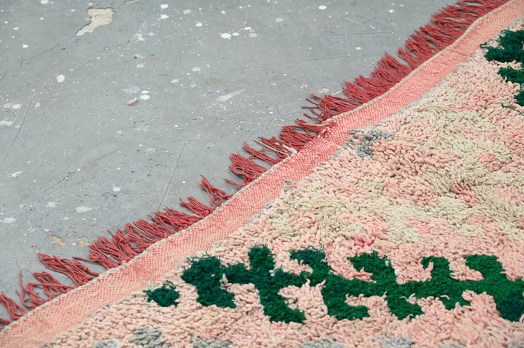 Vintage 1960s Handwoven Boujaad Rug, 335 x 155 cm, V-147