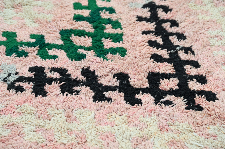 Vintage 1960s Handwoven Boujaad Rug, 335 x 155 cm, V-147