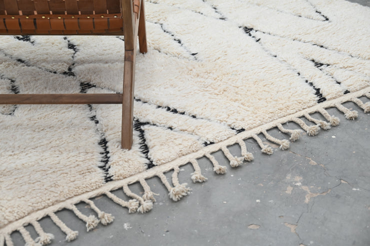 LARGE Beni Ouarain Rug, 310 x 200 cm, GO-813