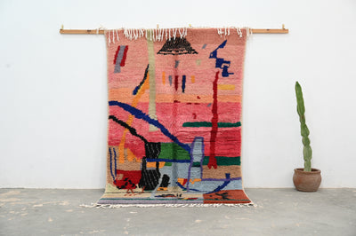 Handmade Azilal Rug, 245 x 145 cm, AZO-490