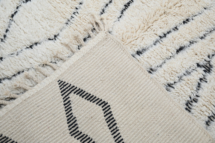 LARGE Beni Ouarain Rug, 310 x 200 cm, GO-813