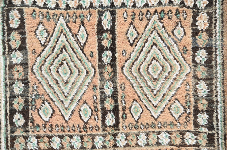 Vintage 1970s Handwoven Boujaad Rug, 340 x 140 cm, V-148