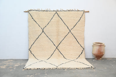 STOR Beni Ouarain Tæppe, 300 x 210 cm, GO-814