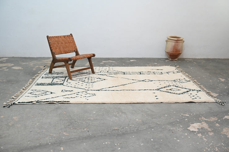 STOR Beni Ouarain Tæppe, 290 x 210 cm, GO-815