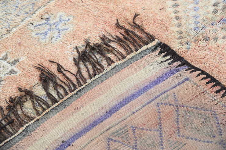 Vintage 1970s Handwoven Boujaad Rug, 385 x 150 cm, V-151