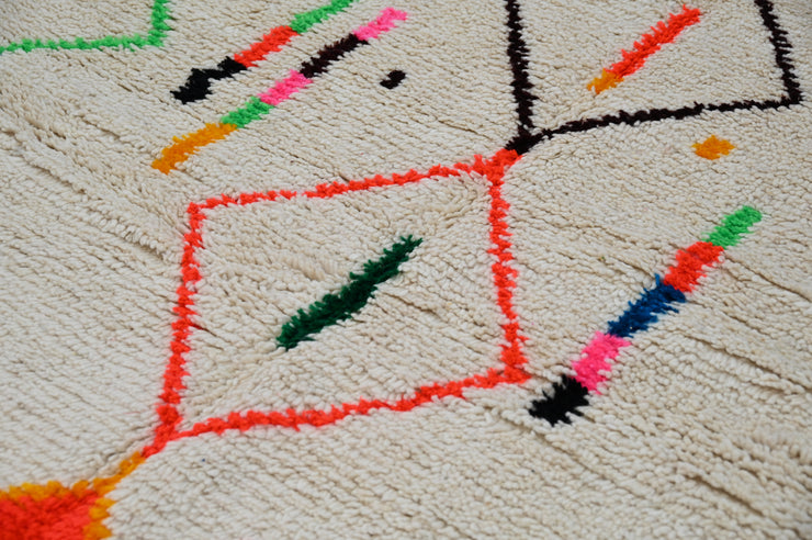 Tapis Azilal fait main, 255 x 150 cm, AZO-495