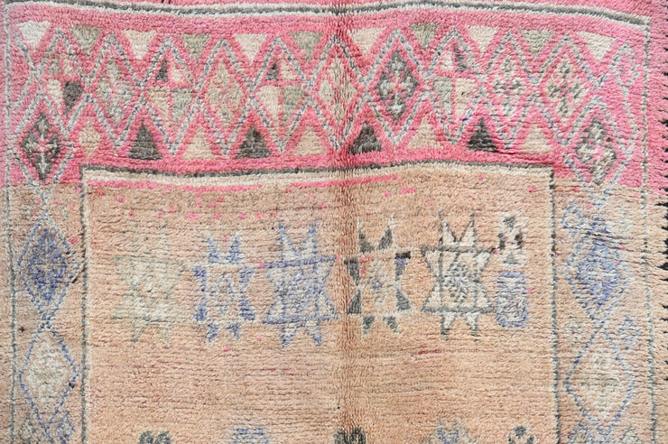 Vintage 1970s Handwoven Boujaad Rug, 385 x 150 cm, V-151