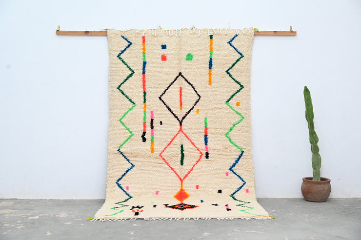 Tapis Azilal fait main, 255 x 150 cm, AZO-495