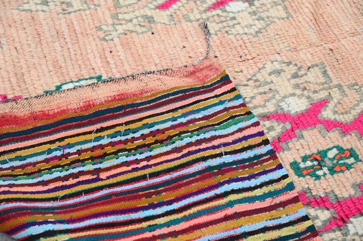 Vintage 1970s Handwoven Boujaad Rug, 240 x 155 cm, V-152