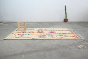 Tapis Azilal fait main, 260 x 145 cm, AZO-496