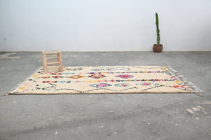 Tapis Azilal fait main, 260 x 145 cm, AZO-496