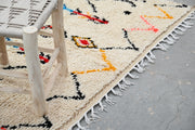 Tapis Azilal fait main, 260 x 145 cm, AZO-496