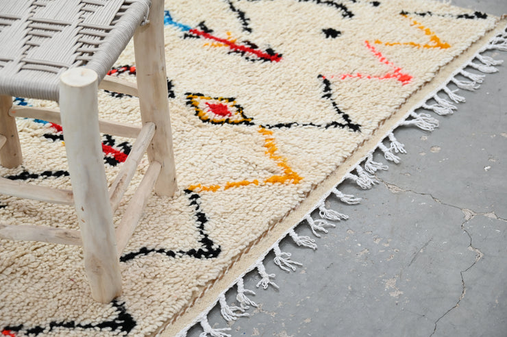 Tapis Azilal fait main, 260 x 145 cm, AZO-496