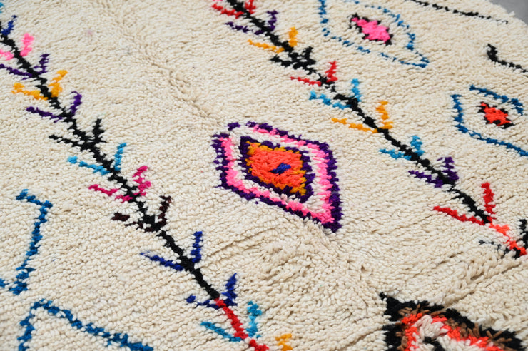 Tapis Azilal fait main, 260 x 145 cm, AZO-496